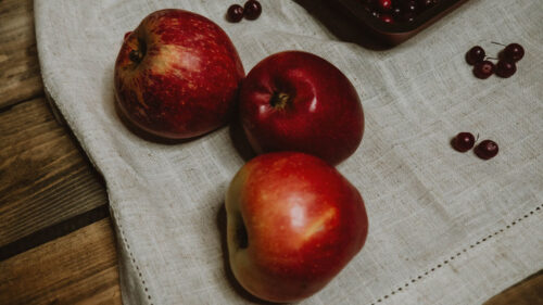 Apples Cranberries Fruits Wallpapers Free Download