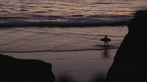 Beach, Surfer, Silhouette Wallpapers Free Download