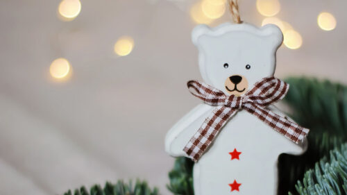 Bear, Decoration, Branches Wallpapers Free Download