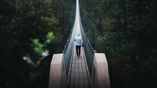Bridge, Man, Alone Wallpapers Free Download