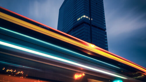 Building, Lights, Blur, Wallpapers Free Download