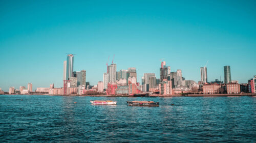 Buildings, boats, City Wallpapers Free Download