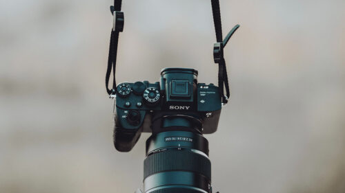 Camera, Strap, Black Wallpapers Free Download