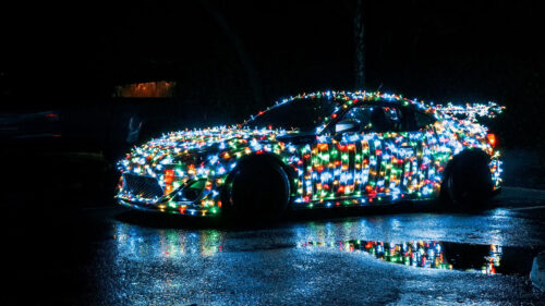 Car, Garlands, Lights, Wallpapers Free Download