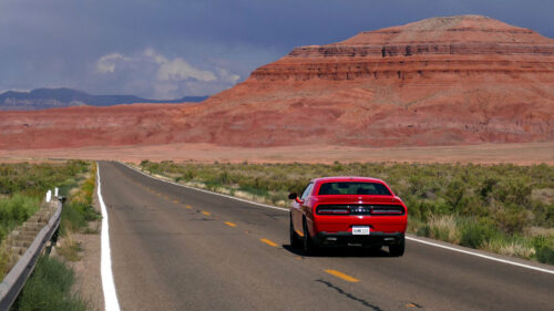Car, Red, Road, Wallpapers Free Download