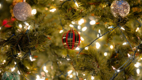 Christmas, Tree, Balls, Garlands, Wallpapers Free Download For Your Device