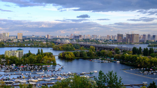City, River, Bridge, Wallpapers Free Download For Windows & iOS