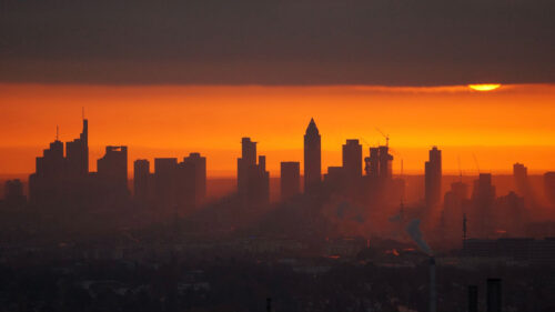 City, Sunset, Buildings, Wallpapers Free Download For Windows & iOS