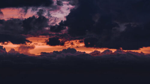 Clouds, Sky, Dusk, Wallpapers Free Download For Windows & iOS