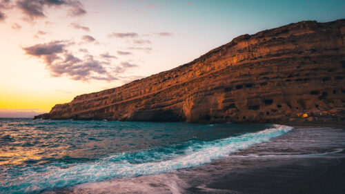 Coast, Slope, Sea, Wallpapers Free Download For Desktop