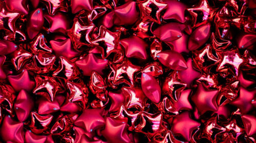 Decoration, Stars, Pink, Wallpapers Free Download For Desktop