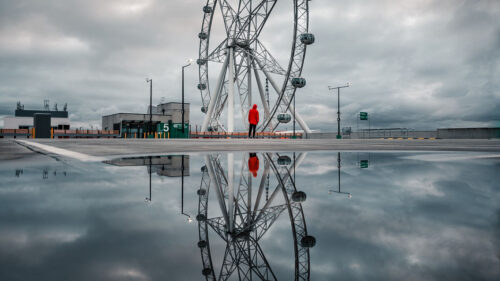 Ferris, Wheel, Man, Alone, Wallpapers Free Download For Desktop