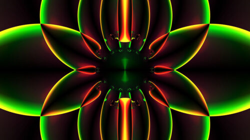 Fractal, Glow, Pattern, HD Wallpapers Free Download