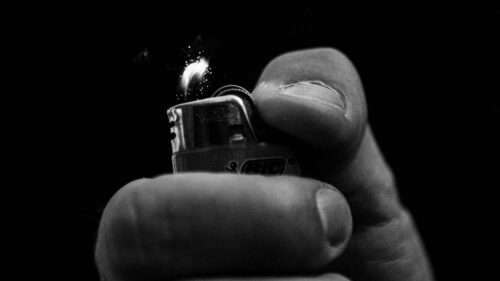 Hand, Lighter, Bw HD Wallpapers Free Download