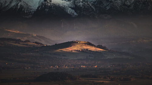 Hill, Mountains, Trees, Wallpapers Free Download