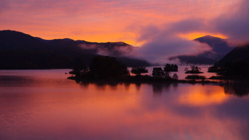 Island, Sunset, Dusk Wallpapers Free Download