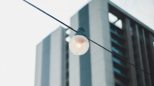Lamp, Wires, Building Wallpapers Free Download