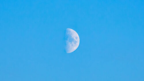Moon, Sky, Minimalism Wallpapers Download For Mobile