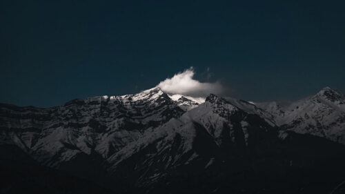 Mountain, Cloud, Moon, Wallpapers Download For Your Device