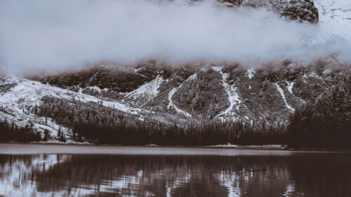 Mountain, Clouds, Lake, Wallpapers Download For Your Device