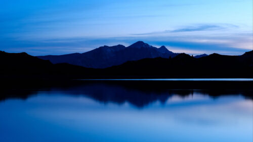 Mountain, Lake, Dusk, Wallpapers Download For Your Device
