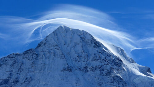 Mountain, Peak, Cloud Wallpapers Download For Your Device