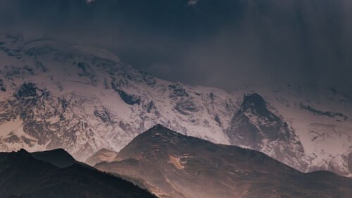 Mountains, Clouds, Dusk, Wallpapers Download For Your Device