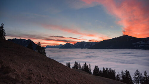 Mountains, Clouds, Trees, Wallpapers Download For Your Device