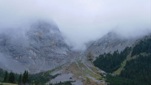 Mountains, Lake, Fog Wallpapers Download For Your Device