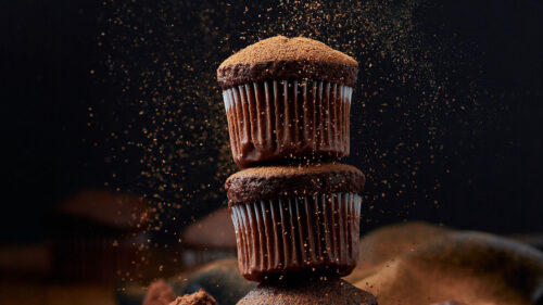 Muffins, Chocolate, Powder, Wallpapers Free Download