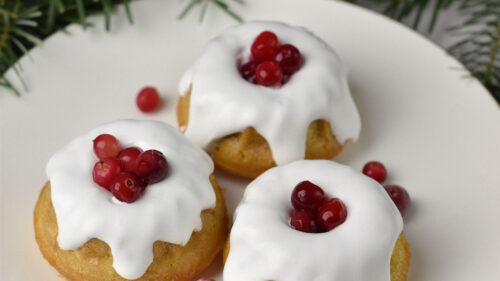 Muffins, Cranberries, Berries Wallpapers Free Download
