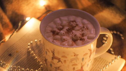 Mug, Marshmallow, Book, Wallpapers Free Download