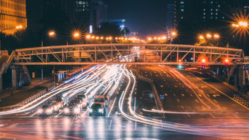 Night, Road, Neon Wallpapers Free Download