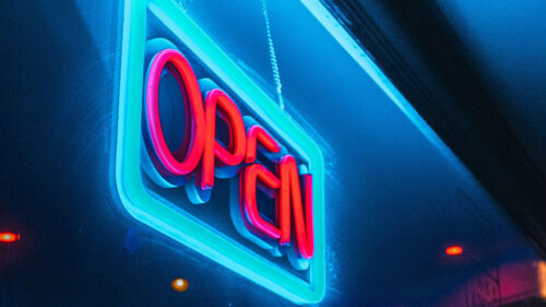 Open, Signboard, Neon, Wallpapers Free Download
