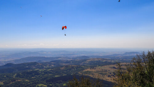 Parachutists, Mountains, Height Wallpapers Free Download