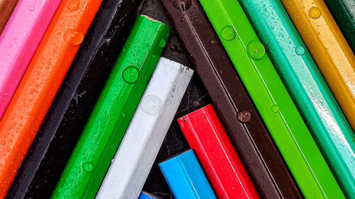 Pencils, Drops, Wet, Wallpapers Free Download