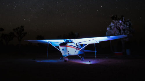 Plane, Night, Backlight, Wallpapers Free Download