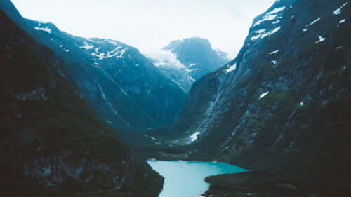 River, Mountains, Valley HD Wallpapers Free Download