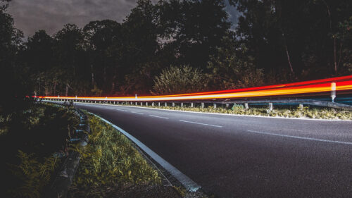 Road, Turn, Lights HD Wallpapers Free Download