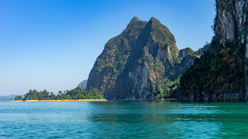 Rock, Island Sea HD Wallpapers Free Download