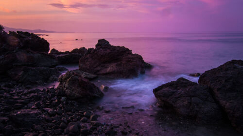Rocks, Coast, Sea HD Wallpapers Free Download