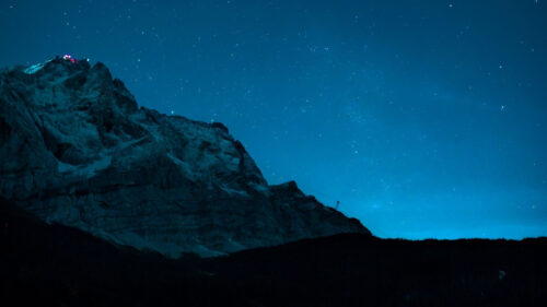 Rocks, Mountains, Night HD Wallpapers Free Download