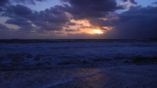 Sea, Beach, Sunset HD Wallpapers Free Download
