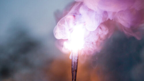 Sparklers, Smoke, Light HD Wallpapers Free Download