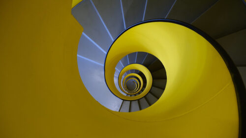 Spiral, Stairs, Steps HD Wallpapers Free Download