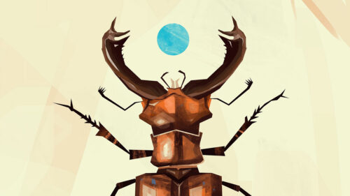 Stag, Beetle, Art HD Wallpapers Free Download