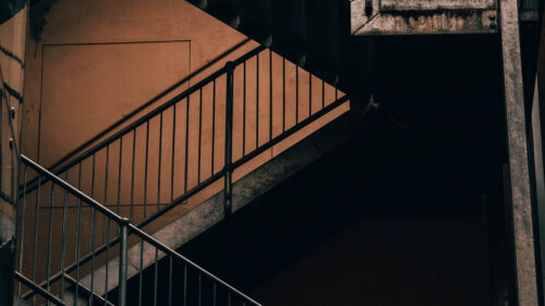 Stairs, Railing, Building HD Wallpapers Free Download