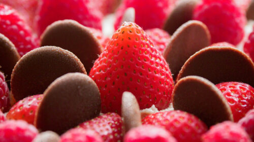 Strawberry, Chocolate, Dessert HD Wallpapers Free Download