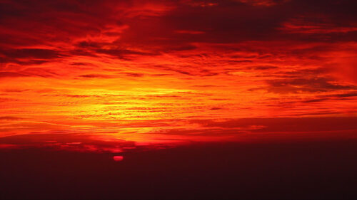 Sunset, Clouds, Dusk HD Wallpapers Free Download