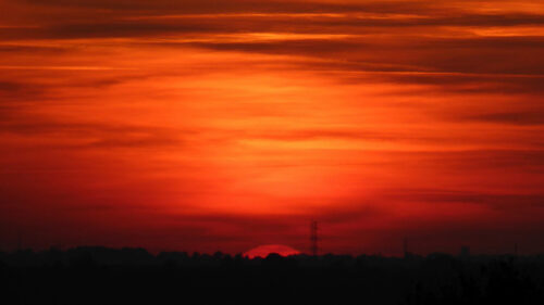 Sunset, Dusk, Sky HD Wallpapers Free Download